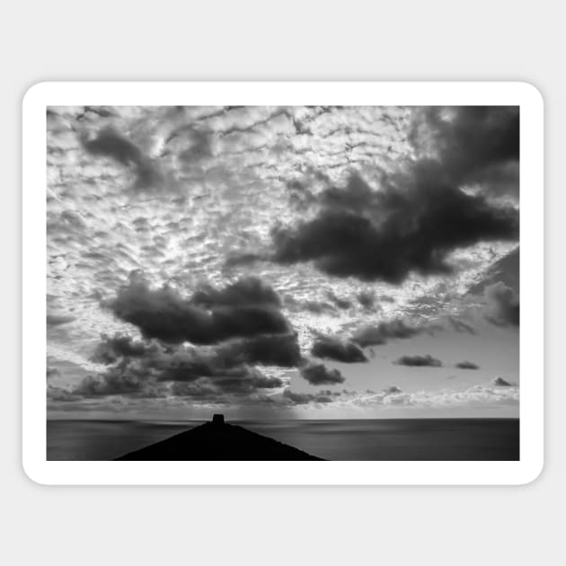 Rame Head Cloudscape Sticker by jonrendle